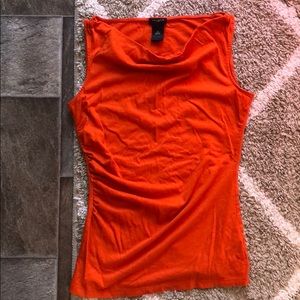 Ann Taylor Orange Tank Top